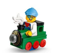 Minifiguras Lego Series 25 Train Kid com acessórios