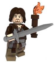 Minifigures Aragorn Filme Senhor Dos Anéis Blocos De Montar