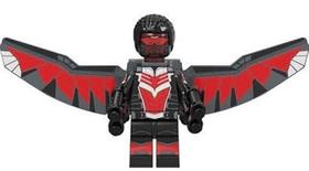 Minifigures Falcon Vingadores Capitão América