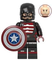 Minifigures Us Agent John Walker Capitão América Marvel
