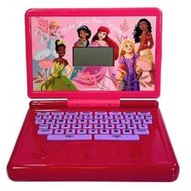 Minigame Notebook Princesas com Tela Incorporada Candide Minigame Notebook Princesas com Tela Incorporada Candide