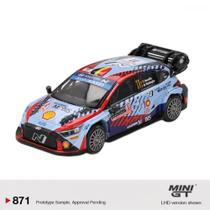 MiniGT Hyundai i20 N Rally1 Hybrid 11 2024 Rallye Monte-Carlo Winner 871 Escala 1:64 MiniGT Hyundai i20 N Rally1 Hybrid 11 2024 Rallye Monte-Carlo Winner 871 Escala 1:64
