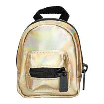 Minimochilas Real Littles Backpack - Dourado