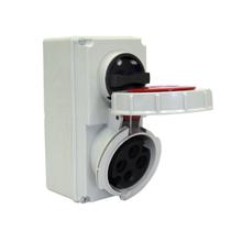 Mining Block Tomada com Bloqueio Mecânico 3P+T 32A 380/415V Strahl