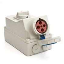 Mining Block Tomada com Bloqueio Mecânico 3P+T 63A 200/250V Strahl