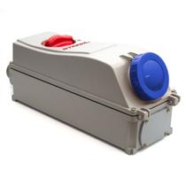 Mining Block Tomada com Bloqueio Mecânico Carcaça em Alumínio 3P+T 125A 200/250V IP67