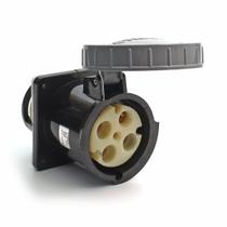 Mining Block Tomada de Embutir 4 (3P+T) 125A 480/500V IP67