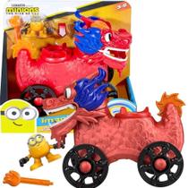 Minions Mini Boneco + Veículo Disfarce de Dragão - Imaginext Mattel GMP37