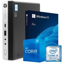Minipc Hp Elitedesk G3 I5 Oitava Geracao 16 Gb-ddr4 M2- 256 Gb Wifi Win11