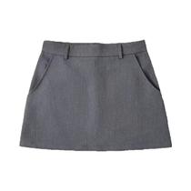 Minissaia Evasê Vintage de Cintura Alta com Zíper - Saias Femininas Chic Minissaia Evasê Vintage de Cintura Alta com Zíper - Saias Femininas Chic