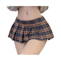 Minissaia Plissada Xadrez Sexy De Uniforme Escolar JK Para Cosplay De Estudante Feminino 2025 Minissaia Plissada Xadrez Sexy De Uniforme Escolar JK Para Cosplay De Estudante Feminino 2025