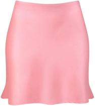 Minissaia Reaowazo Satin Ruffle Bodycon, cintura alta, rosa, feminina Minissaia Reaowazo Satin Ruffle Bodycon, cintura alta, rosa, feminina