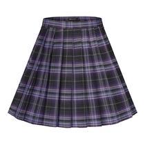 Minissaia Urban CoCo, uniformes femininos, xadrez, plissados, GG (9) Minissaia Urban CoCo, uniformes femininos, xadrez, plissados, GG (9)