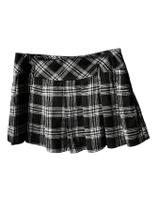 Minissaia xadrez feminina Floerns Uniform Skater com shorts Minissaia xadrez feminina Floerns Uniform Skater com shorts