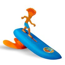 Minissurfista e prancha de surfe Toy Surfer Dudes Classics Wave Powered