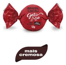 Minitrufa Chocolate Ao Leite Gato Mia 12g Brasil Cacau