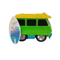 Minivan Baby Surf Verde com Prancha - Cod. 579 - Divplast Minivan Baby Surf Verde com Prancha - Cod. 579 - Divplast