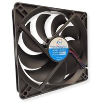 MiniVentilador 12025S-24 Cooler 3 Fios 24V AsaFan D122 120x120x25mm Durabilidade