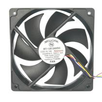 Miniventilador 120x120x25 24vdc nework corrente continua nf