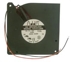 MINIVENTILADOR 12V AD2512MB BLOWER - 120x120x32mm ROLAMENTO - 2 FIOS - 0,60Amp - 1205P