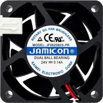 Miniventilador JF0625B2S-PR 24V 0.14A 2 Fios 2 Pinos 6025 A1