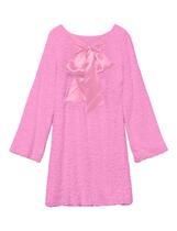 Minivestido HOCANDY Sparkly Sparkly Sequin, manga comprida, sem encosto, rosa