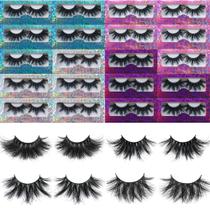 Mink Lashes Mikiwi, 20 pares, 22-25 mm, super fofos para o Halloween Mink Lashes Mikiwi, 20 pares, 22-25 mm, super fofos para o Halloween