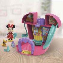 Minnie Casa Casinha Pet Shop Pluto Chuveirinho Funciona a Agua Elka