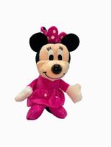 Minnie de Pelúcia Disney Escolha o Tamanho Perfeito Rosa