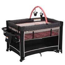 Minnie Mouse Play Yard Disney Baby Classic com berço de balanço