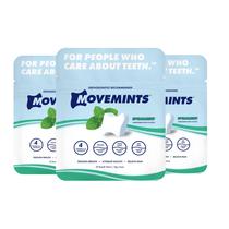 Mints Movemints Clear Aligner Sabor Hortelã (pacote com 3) Mints Movemints Clear Aligner Sabor Hortelã (pacote com 3)
