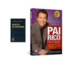 Minutos de sabedoria- C. Torres Pastorino + Pai Rico, Pai Pobre-Edição Atualizada e Ampliada-20 anos- Robert Kyiosaki - Livro