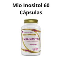 Mio Inositol + Picolinato Cromo + Zinco Vitamina B1 B6 D3 K2 Puro 60 Cápsulas