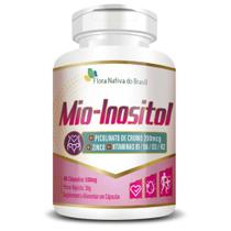 Mio Inositol + Zinco Vitamina B1 B6 D3 K2 60 Cápsulas 500mg - Flora Nativa do Brasil