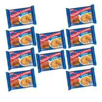 Miojo Nissin Lámen Macarrão Instantâneo Carne Kit com 10 Unidades