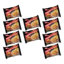 Miojo Nissin Lámen Macarrão Instantâneo Galinha Caipira Picante Kit com 10 Unidades
