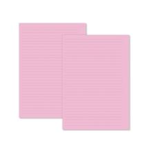 Miolo Caderno A5 Pautado Pontilhado - 100 Folhas - Rosa Miolo Caderno A5 Pautado Pontilhado - 100 Folhas - Rosa