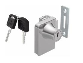 Miolo Cilindro Fechadura Para Móveis E Vidros Soprano - Alumínios Cometa