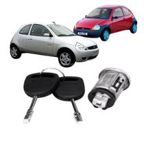 Miolo Cilindro Ignição C/ Chaves Ford Ka 97 a 2007 Substituição Completa