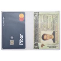 Miolo Refil Plástico Carteira Porta Documento Cpf Cnh Cartao Miolo Refil Plástico Carteira Porta Documento Cpf Cnh Cartao