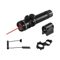 Mira Laser De Ponto Verde 532nm Com Interruptor De Pressão Montagem Picatinny Para Caça Riflescope