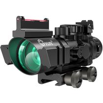 Mira Telescópica CVLIFE 4x32 com Retículo Iluminado Circle Dot e Fibra Óptica Mira Telescópica CVLIFE 4x32 com Retículo Iluminado Circle Dot e Fibra Óptica