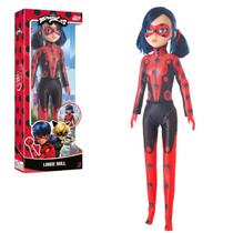 Miraculos Ladybug Boneca Infantil 52cm Grande Desenho Original Novabrink