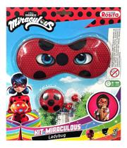 Miraculous Ladybug Mascara, Io-io, Brinco Joaninha Rosita - Novabrink Industria de Plastic