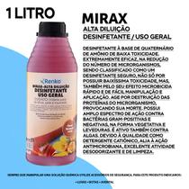 Mirax desinf alta diluicao floral bouquet 1l renko