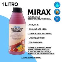 Mirax desinf alta diluicao floral bouquet 1l renko Mirax desinf alta diluicao floral bouquet 1l renko