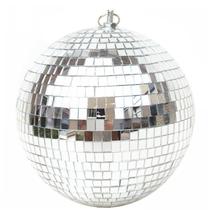 Mirror Disco Ball B&S FEEL, 20 cm, decoração prateada suspensa Mirror Disco Ball B&S FEEL, 20 cm, decoração prateada suspensa