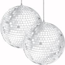 Mirror Disco Ball The Dreidel Company 12,7 cm prateado (pacote com 2)