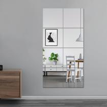Mirror Tiles EVENLIVE Full Body, sem moldura, 30x30cm x 8 unidades Mirror Tiles EVENLIVE Full Body, sem moldura, 30x30cm x 8 unidades