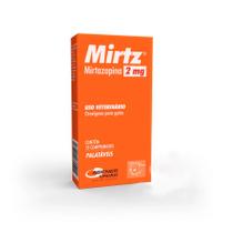Mirtz 2 mg 12 Comprimidos Orexígeno para Gatos Agener União